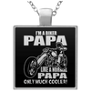 Biker Papa Like A Normal Papa Only Much Cool