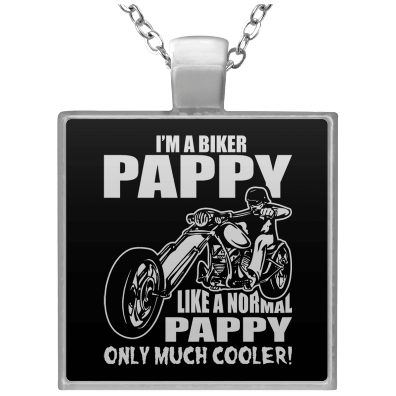 Biker Pappy Like A Normal Pappy Only Much Co